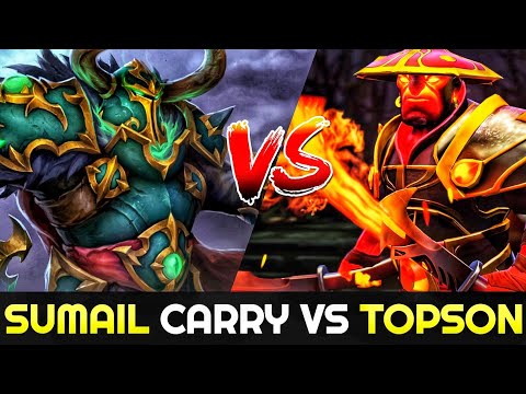 SUMAIL vs TOPSON - Radiance Wraith King vs Desolator Ember Spirit 7.24 Dota 2
