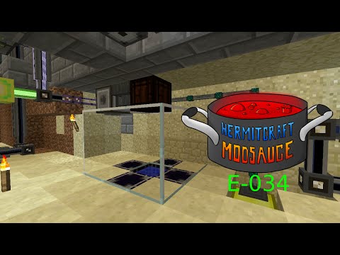 Minecraft Mod Sauce Ep.34 Automating The AE Puddle HermitCraft Modded Minecraft