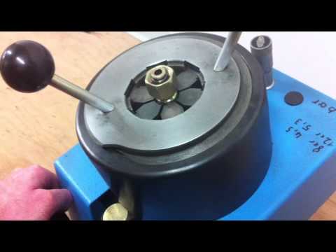 Druckluft / Hydraulik Schlauchpresse Uniflex HM 150