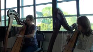 Gnossienne de François Pernel pour un duo de harpes