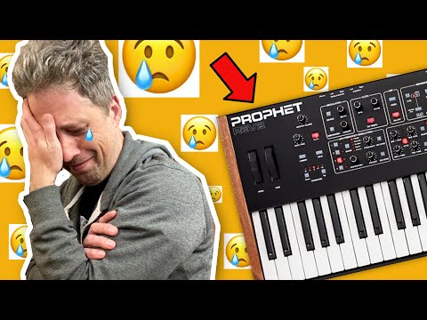 I just BROKE UP with my Rev2 😭(Dave Smith Instruments)