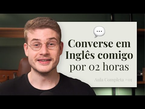 1 Hora Praticando sua Conversação no Inglês
