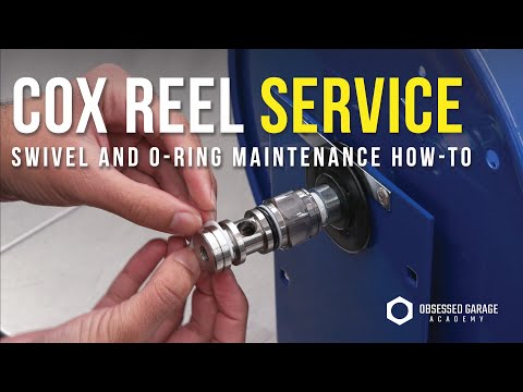 How to Service a Hose Reel Swivel - Coxreels Hand Crank Hose reel