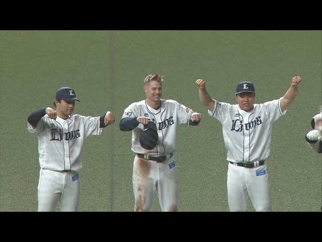 ライオンズ・オグレディ選手・平良海馬投手・松本航投手ヒーローインタビュー 4月13日 埼玉西武ライオンズ 対 北海道日本ハムファイターズ