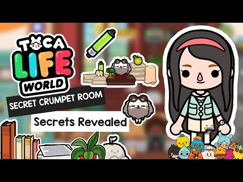 HOW TO OPEN THE SECRET CRUMPET ROOM AT THE VVU IN TOCA LIFE WORLD