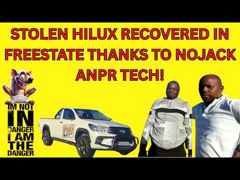 STOLEN HILUX — CAUGHT BY NOJACK'S ANPR SMART TECHNOLOGY