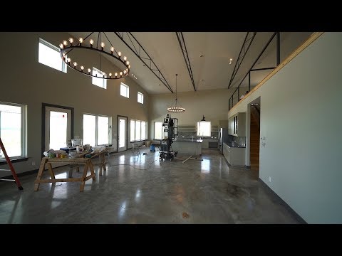 Barndo 163 Cable railing part 2 - Texas Barndominiums Episode 35