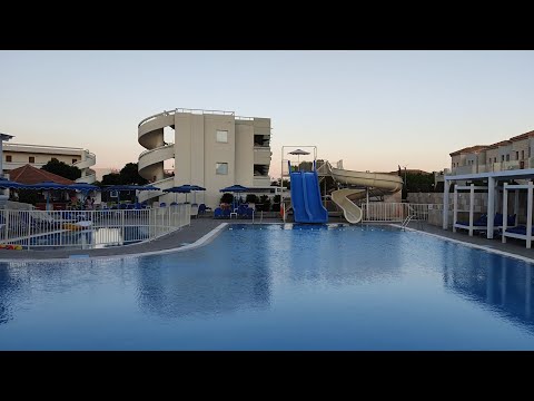 Kolymbia, Delfinia Resort Hotel, Alfa Beach Rhodes (Rhodos) Greece 2020