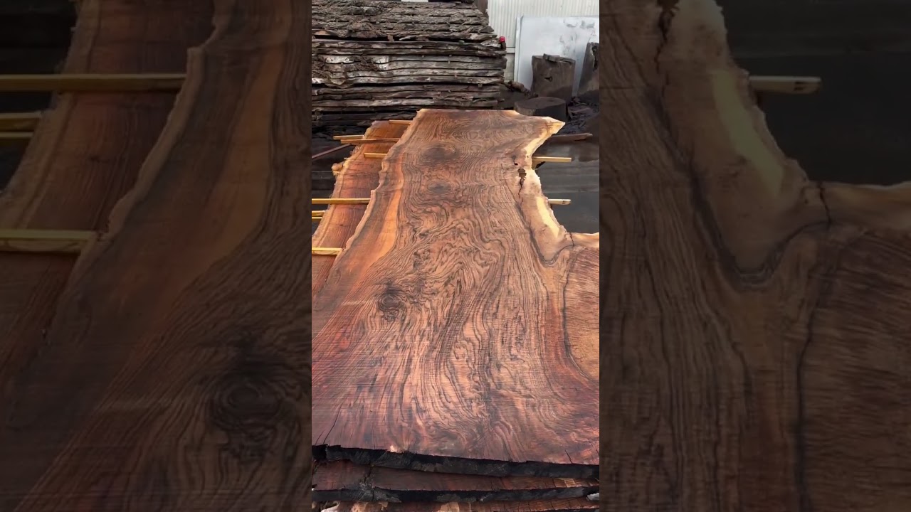 235 Claro Walnut Slabs Available | $360-$27,140 #woodworking