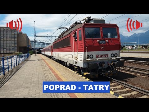 Staničné hlásenia v ŽST POPRAD-TATRY