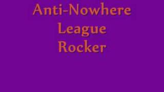 Anti Nowhere League  - Rocker.