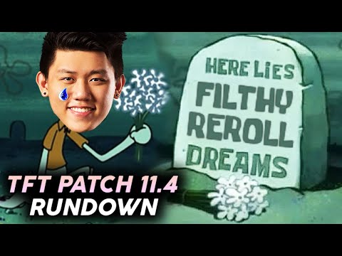TFT Patch 11.4 Rundown/Meta Prediction | REROLL IS DEAD!! | Teamfight Tactics