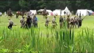 preview picture of video 'Corricks Ford Battlefield site in Parsons, West Virginia - soldiers 1'