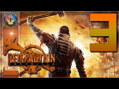 Red Faction: Guerrilla ReMARStered Walkthrough Part 3 - DEMOLITIONS MASTER!