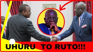 Uhuru Kenyatta INDIRECT Message To William Ruto When He Visited George Magoha's Family