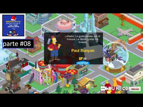 EN ViVO:Los Simpson🔴 Springfield🔴 "Subasta'19: Cap. 08 - Paul Bunyan" por andres ditlof 2019-2020