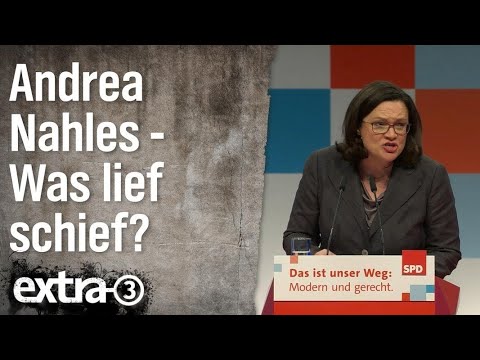 Was lief schief im Leben von Andrea Nahles? | extra 3 | NDR