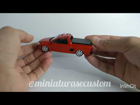 Thumbnail for Chevrolet Montana miniatura Escala 1:43 na coleção by Chevrolet Montana
