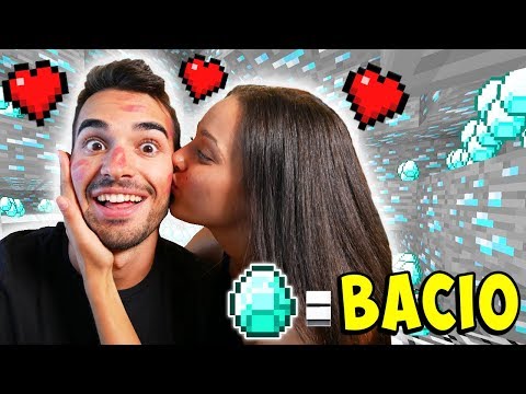 1 DIAMANTE = 1 BACIO con la MIA RAGAZZA - MINECRAFT CHALLENGE