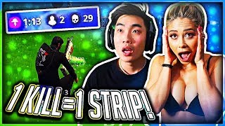 1 KILL = REMOVE 1 CLOTHING (Fortnite Battle Royale Gameplay) #2