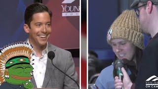 Michael Knowles vs. student on "stolen land" and transgenderism