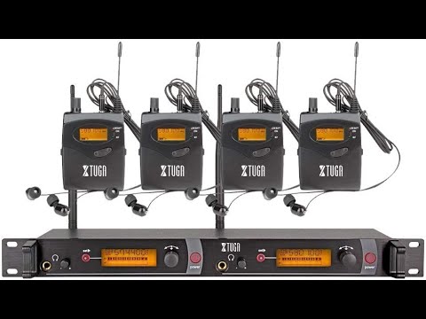 Wireless In-Ear Monitors for you and the band - Xtuga RW2080 IEM System