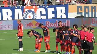 RB大宮アルディージャ VS AC長野パルセイロ　試合後挨拶