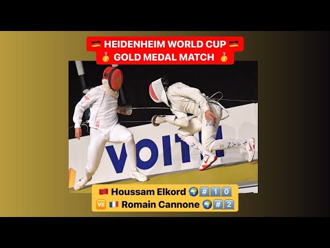 Heidenheim Grand Prix 2022 SME - GOLD - El Kord MAR v Cannone FRA