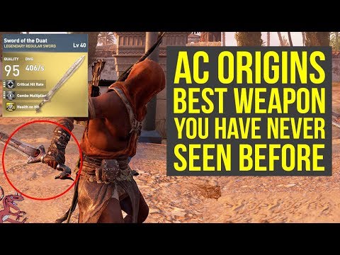 Assassin's Creed Origins Best Sword YOU HAVE NEVER SEEN BEFORE (AC Origins Best Weapons) Video