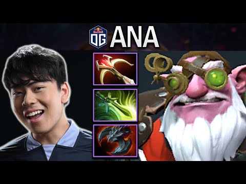 OG.ANA SMURF SNIPER WITH DAEDALUS-BUTTERFLY - DOTA 2 7.30 GAMEPLAY