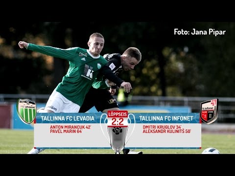 32. voor 2016: Tallinna FC Levadia - Tallinna FC Infonet 2:2 (1:1)