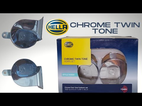 Hella 007728883 Chrome Tone Horn Set Sound Testing | Hella Trumpet Horn | Hella Chrome Horn Sound