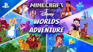 Minecraft - Disney Worlds of Adventure Launch Trailer