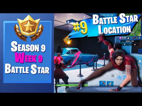 SEASON 9 Secret Battle Star WEEK 9 Location Guide - Find the Secret Battle Star in Loading Screen 9