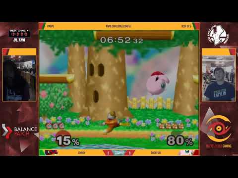 NGPU 55 SSBM - DBJ | Joyboy (Fox) vs. dudutsai (Jigglypuff) - Melee LF