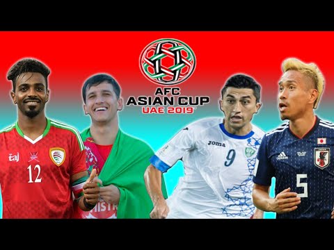 2019 AFC Asian Cup Best Players of Group F: Japan, Uzbekistan, Oman, Turkmenistan
