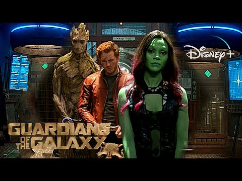 Guardians Of The Galaxy | Guardians Arrive At Kyln Prison Scene | Disney+ [2014]