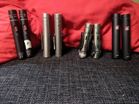 SDC Comparison : Rode NT5 VS. sE Electronics sE8 VS. Behringer C-2 VS. Beyerdynamic MC930