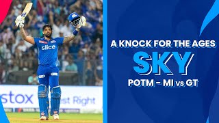 Player of the Match #MIvGT - Suryakumar Yadav | Mumbai Indians