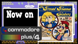 the Great Giana Sisters now on the Plus4