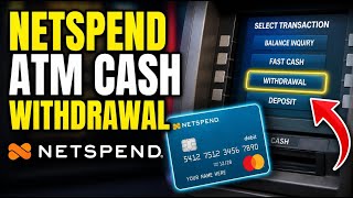 How to withdraw with Netspend debit card at ATM locations - Easy Tutorial