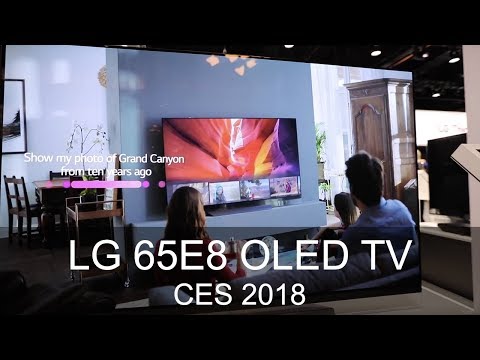 LG 65E8 OLED TV - CES 2018 - Thomas Electronic Online Shop