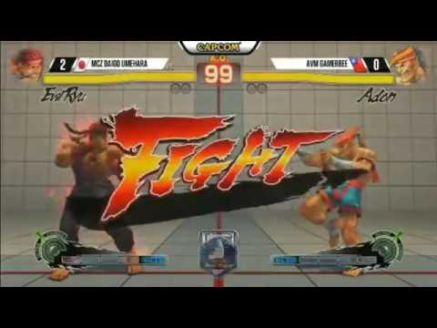 USF4 Daigo Umehara (Evil Ryu) vs. Gamerbee (Adon) *Highlight [20150405]