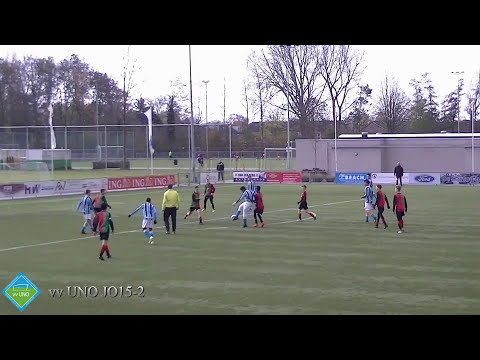 Fc Aalsmeer JO15-5 - vv UNO JO15-2 (1-8) 1-15