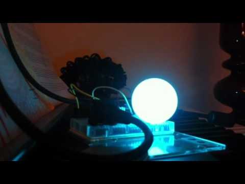 Arduino-powered midi colour globe
