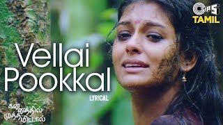 Vellai Pookkal - Lyrical  Kannathil Muthamittal  A