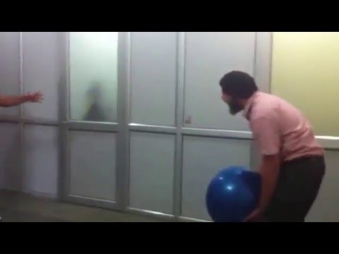 balance ball for gross motoneural improvement...fun time for cerebral palsy and brain injury...