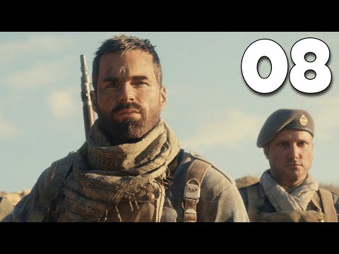 Call of Duty Vanguard - PS5 Gameplay Walkthrough Part 8 - The Rats of Tobruk (4K HDR 60FPS)