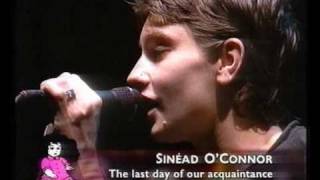 Sinéad O'Connor  - The last day of our acquaintance - Live - Pinkpop 1995.