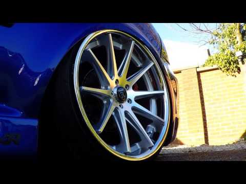 VW Golf Mkk R32 on Rohana RC10 Wheels - Airlift V2